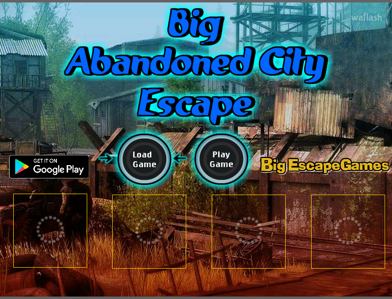 빅 어밴던드 시티 이스케이프 (BEG Big Abandoned City Escape) 게임 화면 1