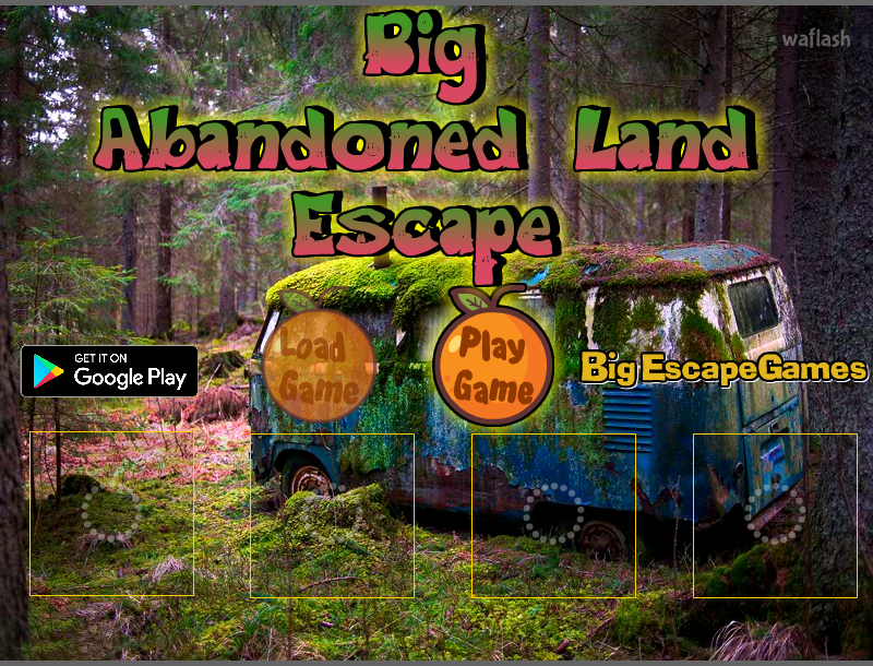 버려진 땅 탈출 (BEG Big Abandoned Land Escape) 게임 화면 1