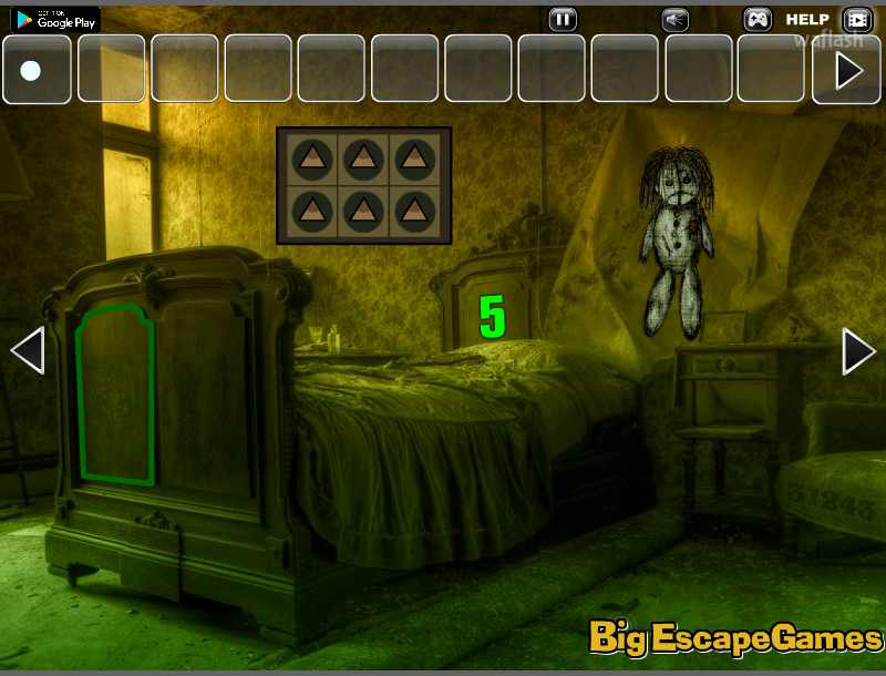 빅 어밴던드 부두 돌 하우스 이스케이프 (BEG Big Abandoned Voodoo Doll House Escape) 게임 화면 2