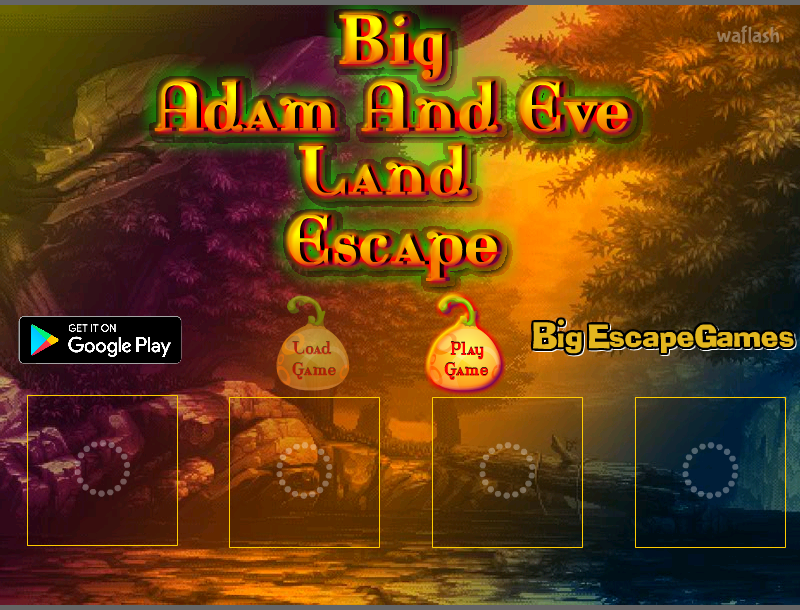 빅 아담 앤드 이브 랜드 이스케이프 (BEG Big Adam And Eve Land Escape) 게임 화면 1
