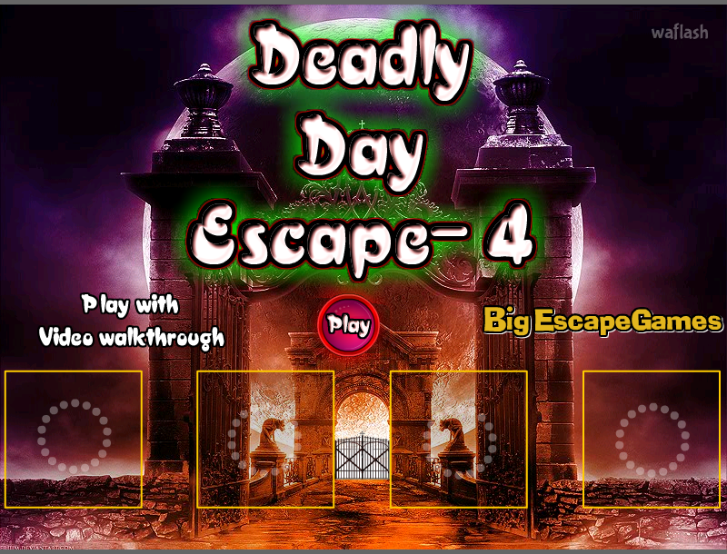 데들리 데이 이스케이프 4 (BEG Deadly Day Escape 4) 게임 화면 1