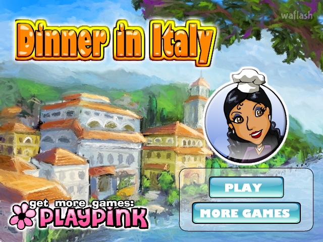 디너 인 이탈리아 (Dinner in Italy) 게임 화면 1
