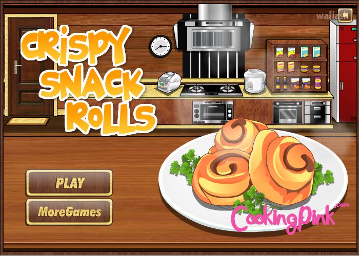 크리스피 스낵 롤스 (Crispy Snack Rolls) 게임 화면 1
