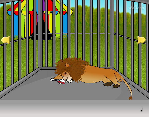 사자 우리 탈출 (Lion Cage Escape) 게임 화면 2