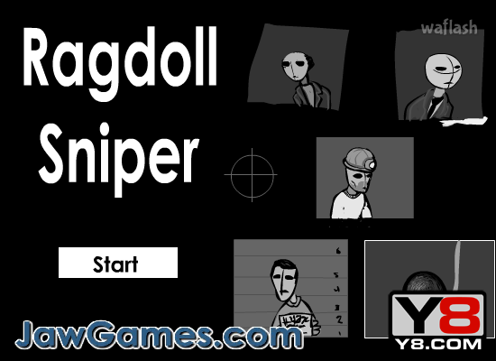 래그돌 스나이퍼 (Ragdoll Sniper) 게임 화면 1