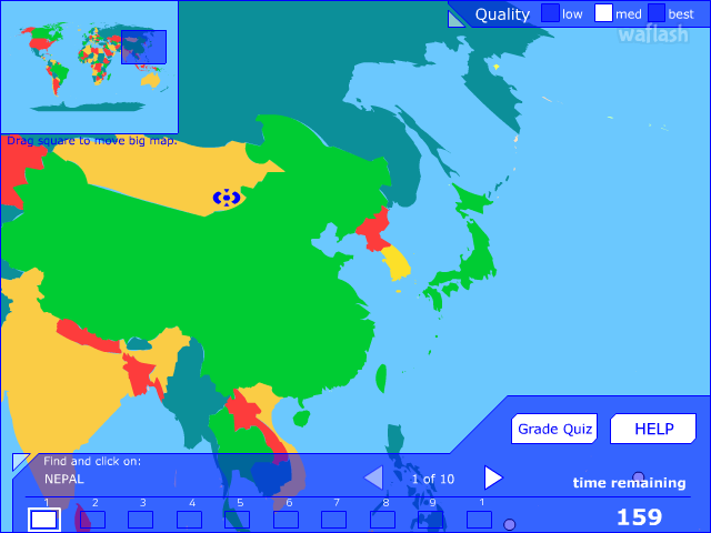 지오그래피 올림픽스 (Geography Olympics) 게임 화면 2