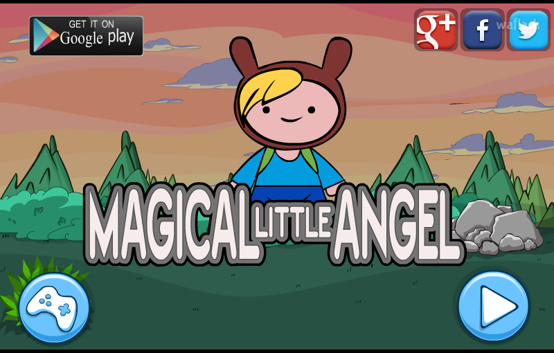 매지컬 리틀 엔젤 탈출 (Mirchi Escape - Magical Little Angel) 게임 화면 1