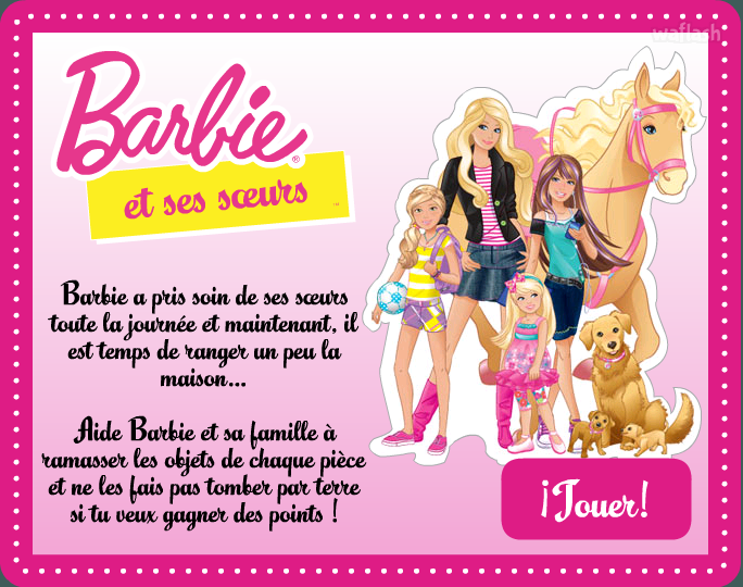 Barbie et ses soeurs 게임 화면 1