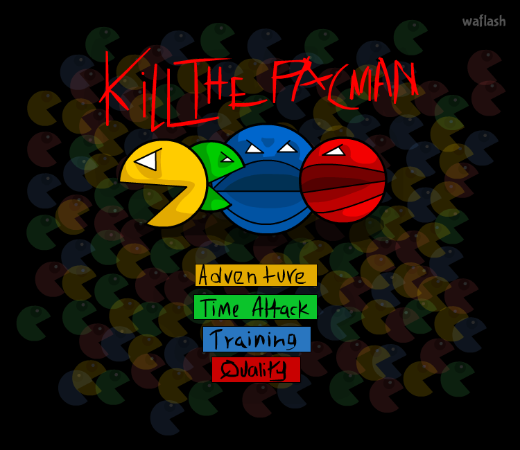 킬 더 팩맨 (Kill The Pacman) 게임 화면 1