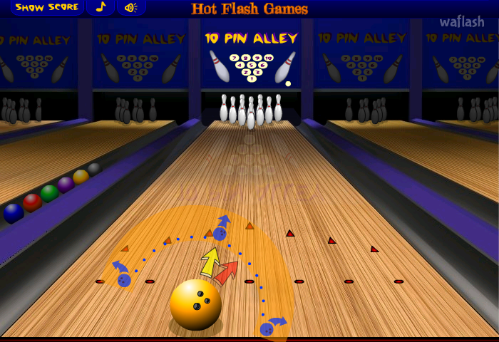 볼링 (Bowling) 게임 화면 2