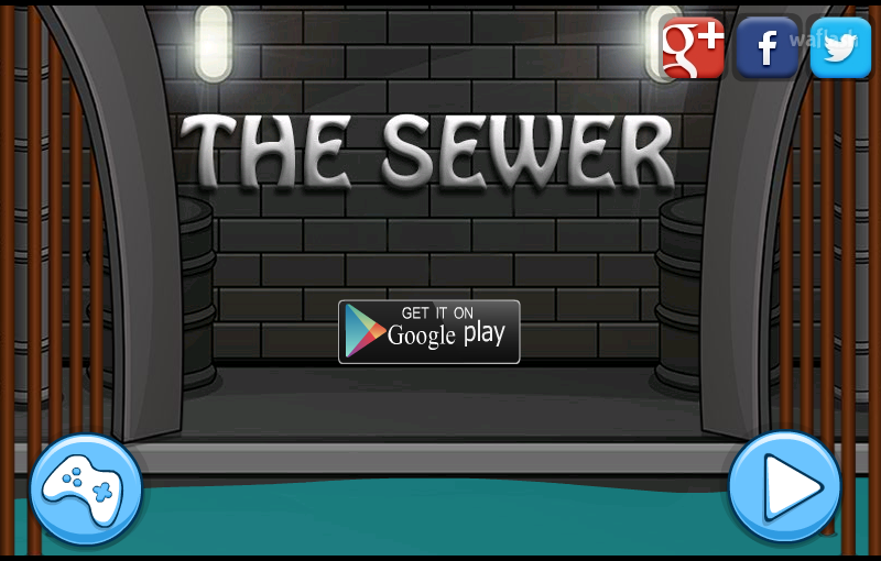 하수도 탈출 (Mirchi Escape - The Sewer) 게임 화면 1