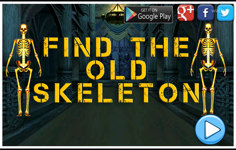 오래된 해골 찾기 (Mirchi Escape - Find The Old Skeleton) 게임 화면 1