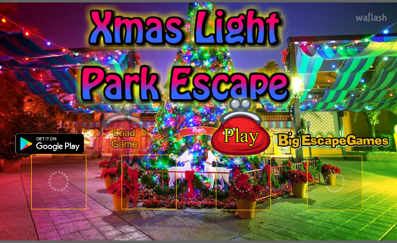 BEG Xmas Light Park Escape 게임 화면 1
