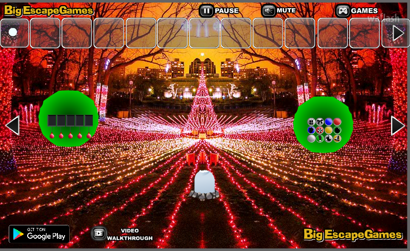 BEG Xmas Light Park Escape 게임 화면 2