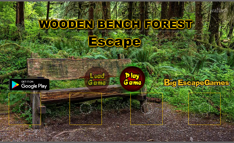 우든 벤치 포레스트 이스케이프 (BEG Wooden Bench Forest Escape) 게임 화면 1