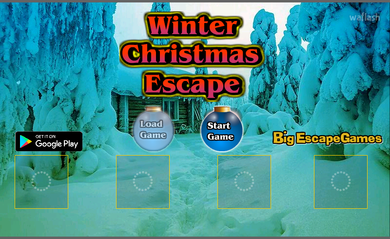 윈터 크리스마스 이스케이프 (BEG Winter Christmas Escape) 게임 화면 1