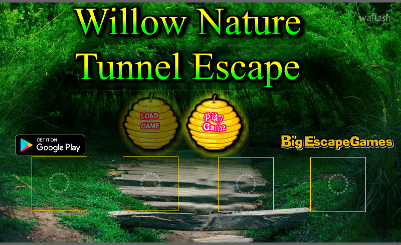BEG Willow Nature Tunnel Escape 게임 화면 1