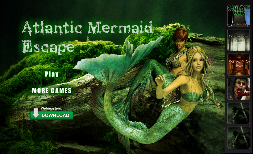 애틀랜틱 머메이드 이스케이프 (Atlantic Mermaid Escape) - FreeRoomEscape 게임 화면 1
