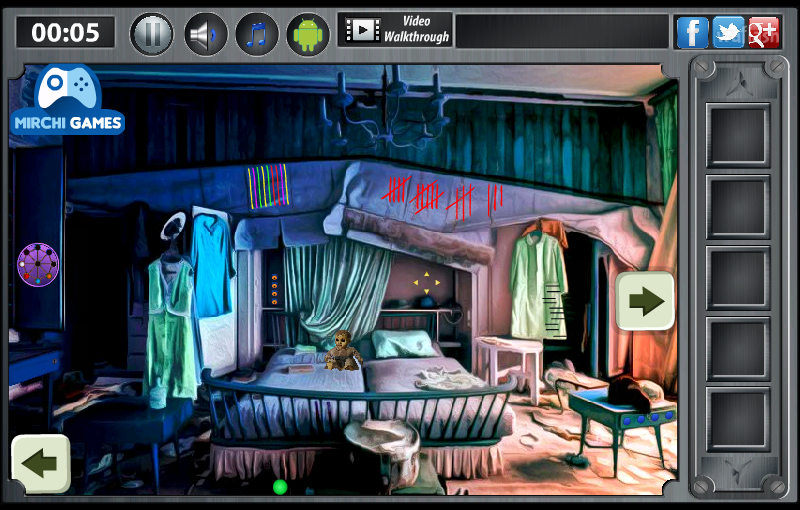 고스트 하우스 탈출 (Mirchi Escape From Ghost House) 게임 화면 2