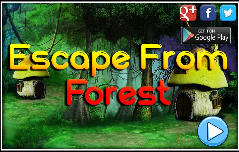 숲 탈출 (Mirchi Escape From Forest) 게임 화면 1