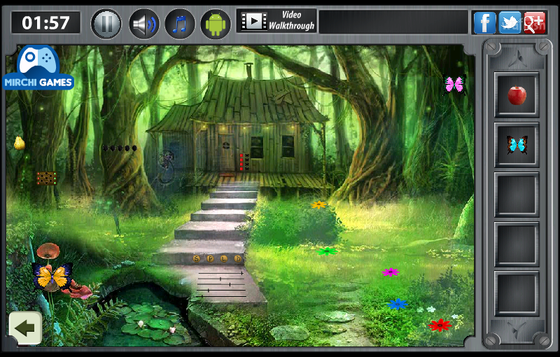 숲 탈출 (Mirchi Escape From Forest) 게임 화면 2