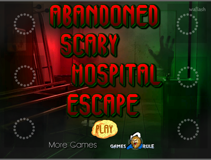 버려진 무서운 병원 탈출 (Abandoned Scary Hospital Escape) 게임 화면 1