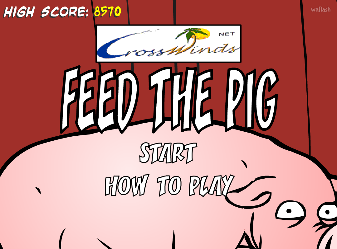 돼지 키우기 - Feed The Pig 게임 화면 1