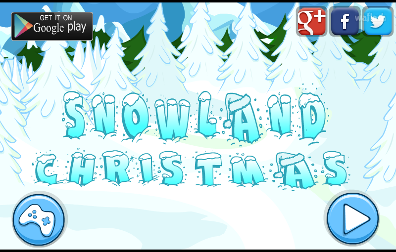 스노우랜드 크리스마스 (Mirchi Snowland Christmas) 게임 화면 1