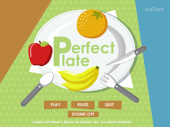 퍼펙트 접시 (Perfect Plate) 게임 화면 1