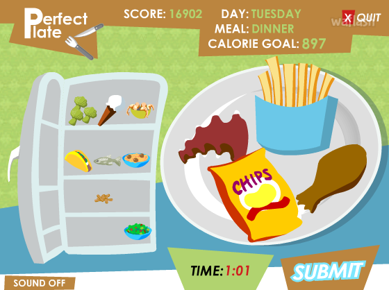 퍼펙트 접시 (Perfect Plate) 게임 화면 2