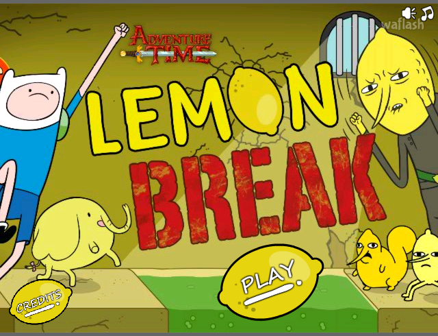 핀과 제이크의 어드벤처 타임 - 레몬 브레이크 (Adventure Time: Lemon Break) 게임 화면 1