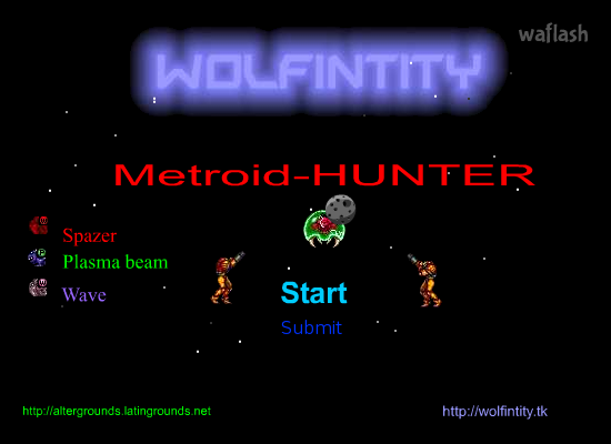 메트로이드 헌터 (Metroid-Hunter) 게임 화면 1
