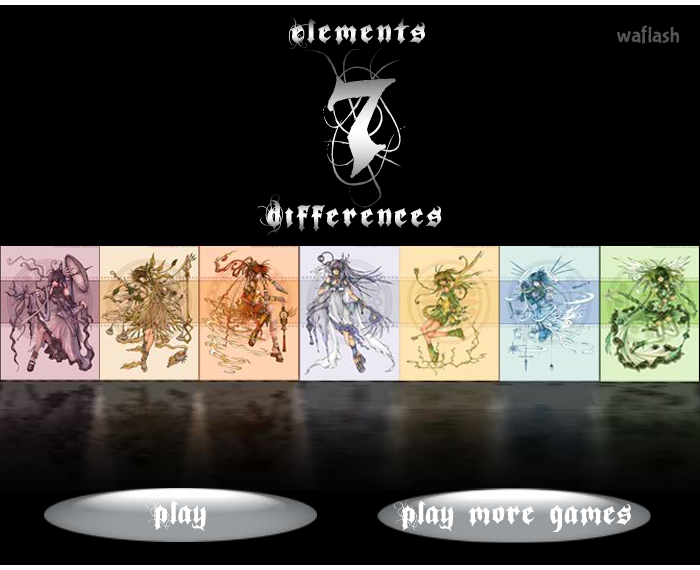 틀린그림찾기 - Elements 7 Differences 게임 화면 1