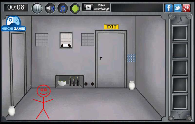레드 스틱맨 구출 (Red Stick Man Rescue) 게임 화면 2