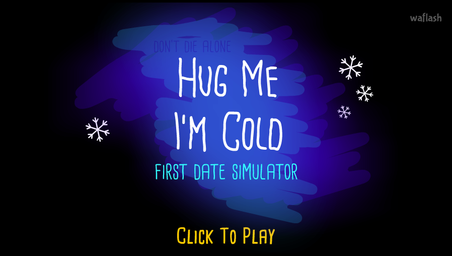 Hug me I'm cold - 첫 데이트 시뮬레이터 게임 화면 1