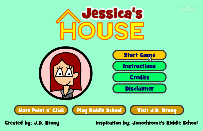 제시카의 집 (Jessia's House) 게임 화면 1