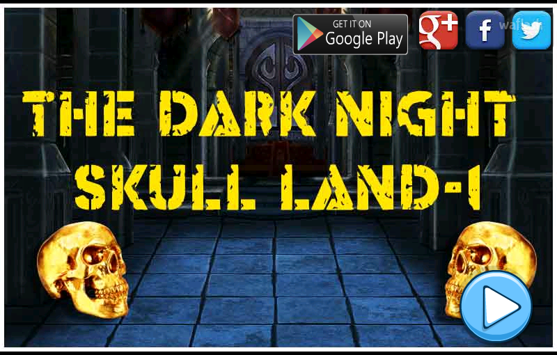 더 다크 나이트 스컬 랜드 (Mirchi The Dark Night Skull Land 1) 게임 화면 1