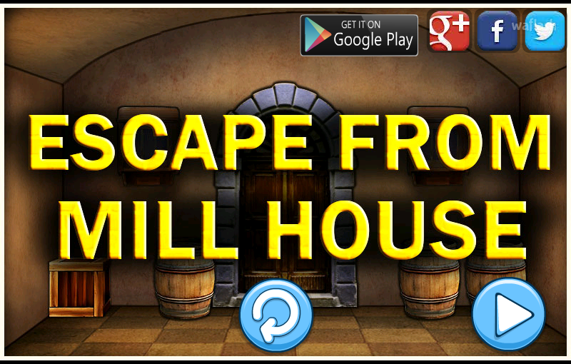 이스케이프 프롬 밀 하우스 (Mirchi Escape From Mill House) 게임 화면 1