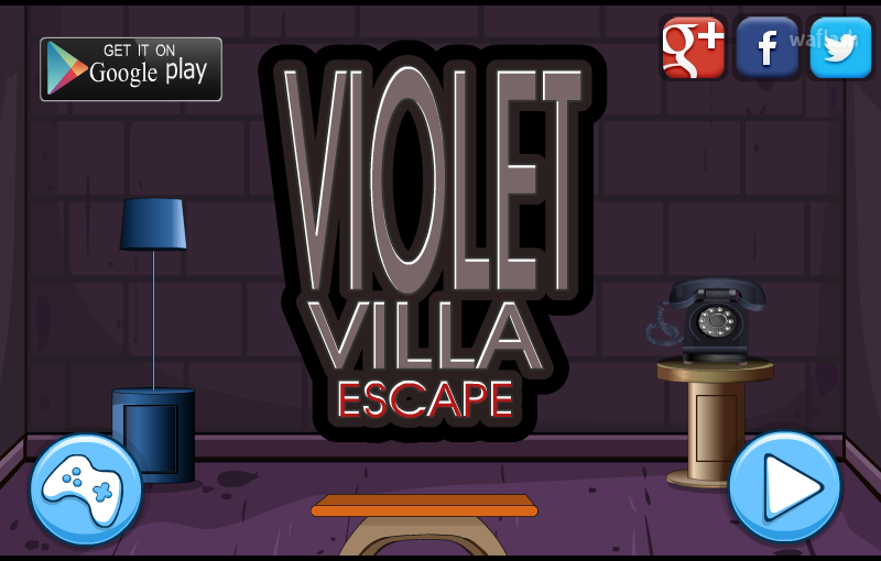 바이올렛 빌라 이스케이프 (Mirchi Violet Villa Escape) 게임 화면 1