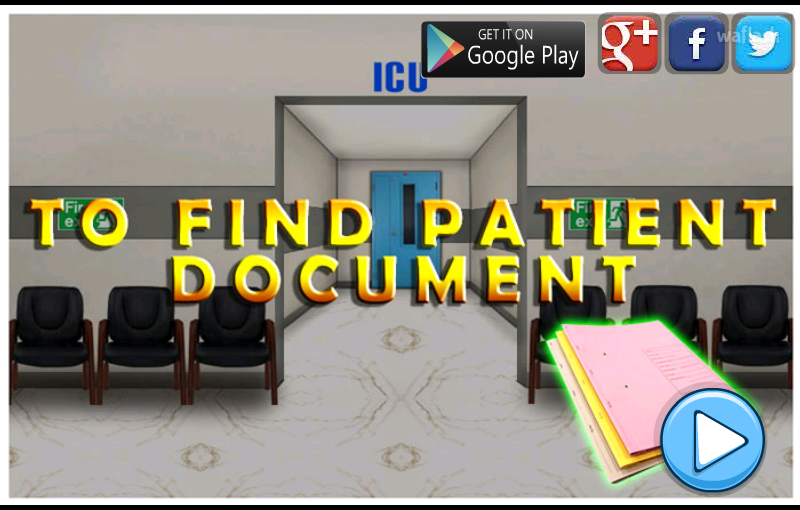 진료기록부 찾기 (Mirchi To Find Patient Document) 게임 화면 1