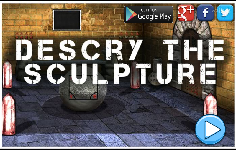 Mirchi Escape - Descry The Sculpture 게임 화면 1