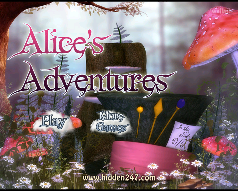 숨은그림찾기,틀린그림찾기 - 앨리스의 어드벤처 (Alice's Adventures) 게임 화면 1