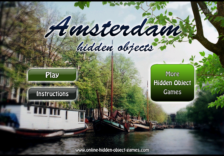 숨은그림찾기 - 암스테르담 (Amsterdam) 게임 화면 1