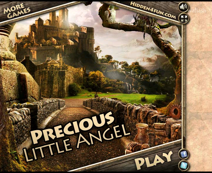 숨은그림찾기 - Precious Little Angle 게임 화면 1
