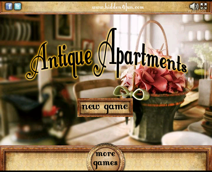 숨은그림찾기 - 앤티크 아파트먼트 (Antique Apartments) 게임 화면 1