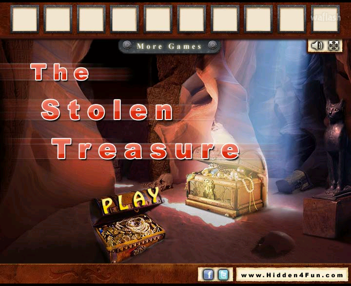 숨은그림찾기 - The Stolen Treasure 게임 화면 1
