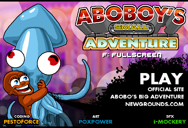 Aboboy's Small Adventure 게임 화면 1