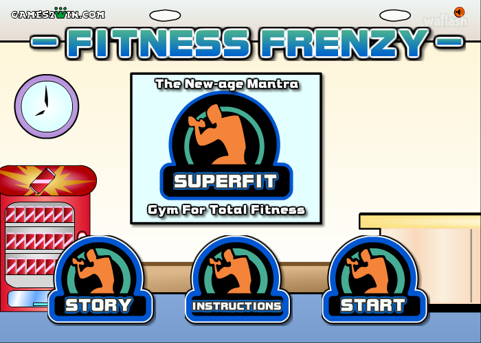 피트니스 프렌지 (Fitness Frenzy) 게임 화면 1