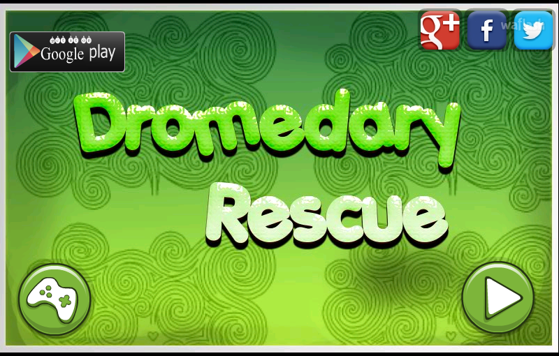 낙타 구출 (Mirchi Dromedary Rescue) 게임 화면 1
