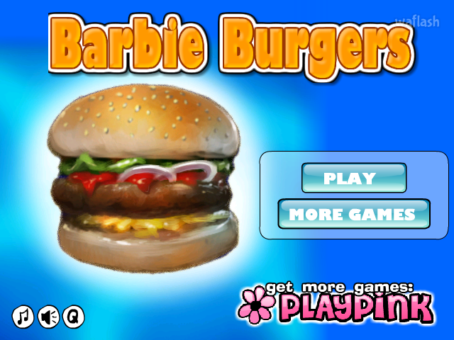 바비 버거스 (Barbie Burgers) 게임 화면 1